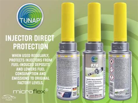 Tunap 974 Micro Flex Petrol Treatment / Additive 200ml - Cox Motor Parts