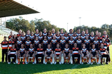 Behind The Scenes 2014 Team Photo Wests Tigers