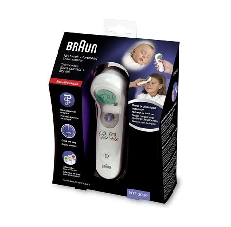 Braun No Touch Forehead Thermometer NTF3000 NEW Baby Thermometers Baby