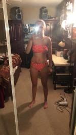 Floral Bandeau Bikini Set In Red Zaful