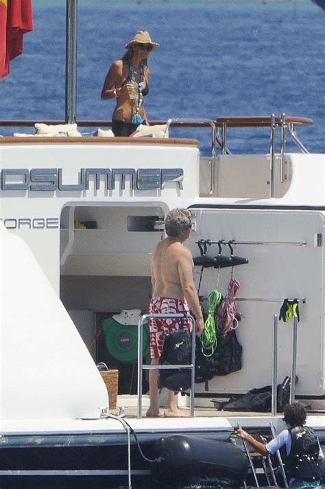 Bikini Clad Elle Macpherson Goes For A Swim In Italy At Age