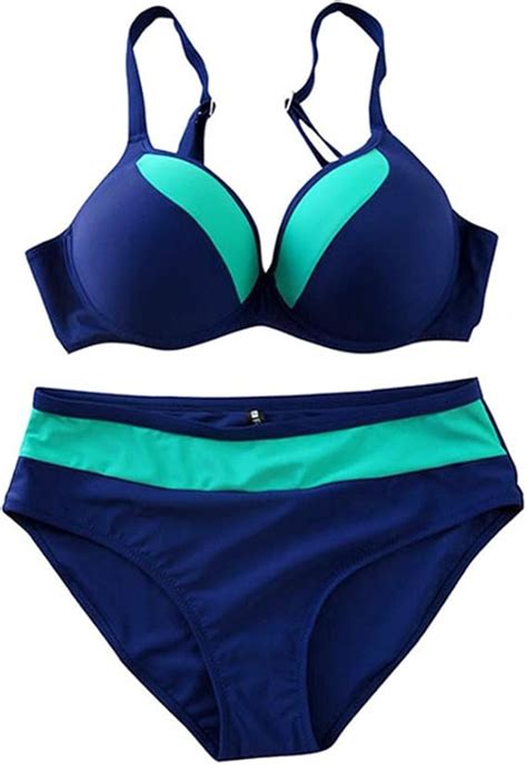 Frauen Retro Vintage Stahlfelge Damen Bademode Sport Badeanzug Bikini Dreieck Badeanzug