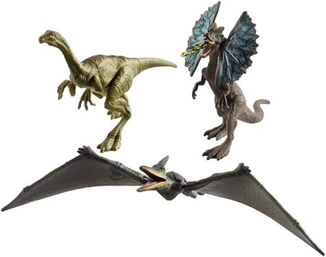 Jurassic World Fallen Kingdom Legacy Collection Pteranodon Dilophosaurus 2 Gallimimus