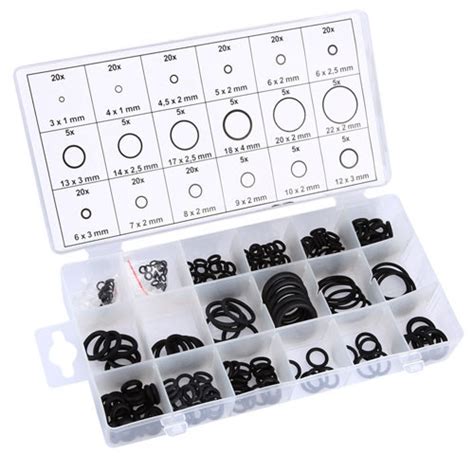 Резиновые Кольца Уплотнительные 225 Шт для Автокондиционера 2005-04379 ...