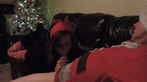 Santas Naughty Helper Sucks His Cock Xmas Porn XHamster