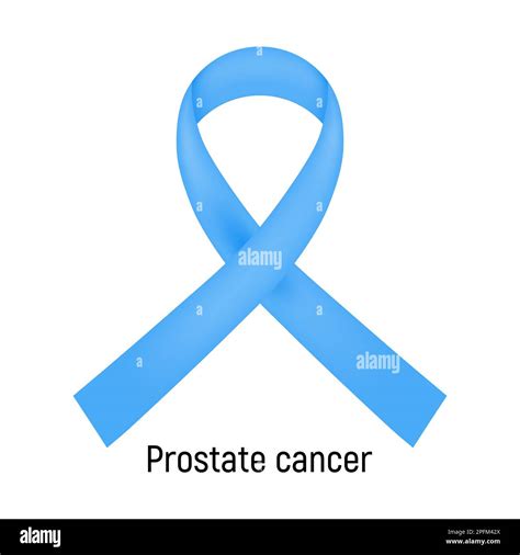 Cancer Ribbon Prostate Cancer Vector Illustration Stock Vector Image