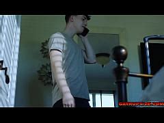 Houseguest Andrew Miller Fucks College Twink Troye Jacobs And Makes Him Cum As He Ram His Ass