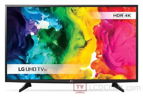 LG 43" 4K Ultra HD Smart LED TV (2016) specifications - LCDChart.com