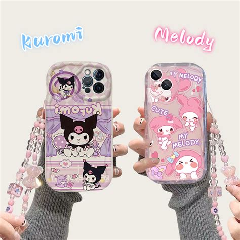 Capa Melody Kuromi Para INFINIX HOT 50 40 30 30i 20i 40i 12 20 9 Play ZERO 30 4G Note 40 PRO