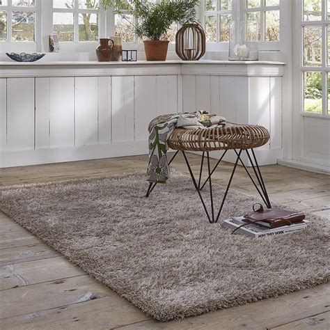 Tapis Shaggy Cosy Glamour Taupe Esprit Home X