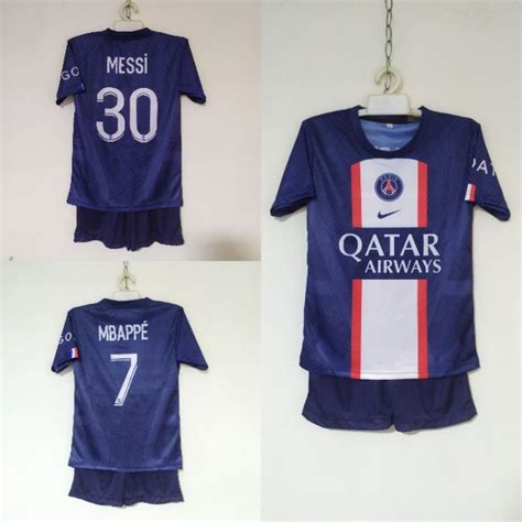 Psg Messi Kids Football Suit - PSG Soccer Shirt - PSG Messi Kids Jersey ...