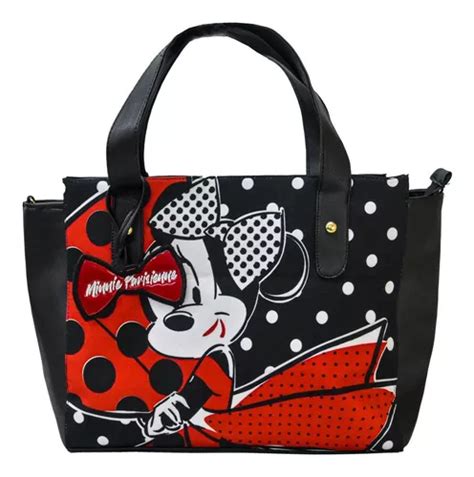 Bolsa Mimmie Mickey Mouse Dama Casual Nyny Bolso Mano Lunare Envío gratis