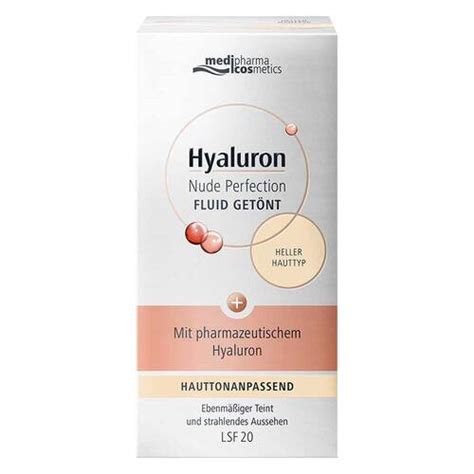 Hyaluron Nude Perfection getönt Fluid LSF 20 hell 50 ml bei APONEO kaufen