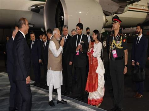 Pm Narendra Modi Arrives In Uzbek City Of Samarkand To Attend Shanghai