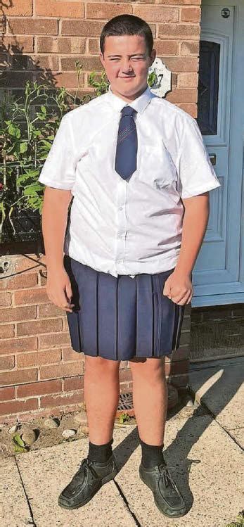 Boy wears skirt in hot weather school uniform protest - Read this story ...