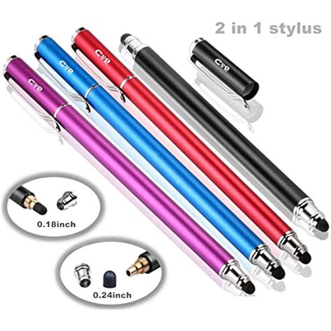 Capacitive Styluses Stylus Styli 2 In 1 Universal Touch Screen Pen All