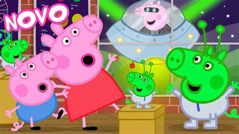 Peppa Pig Portugu S Brasil Ovni Novo Contos Da Peppa Pig Youtube