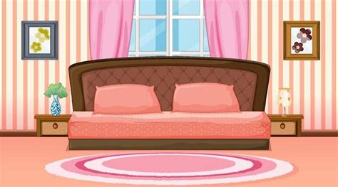 Cartoon Bedroom Background Vector Art, Icons, and Graphics for Free ...