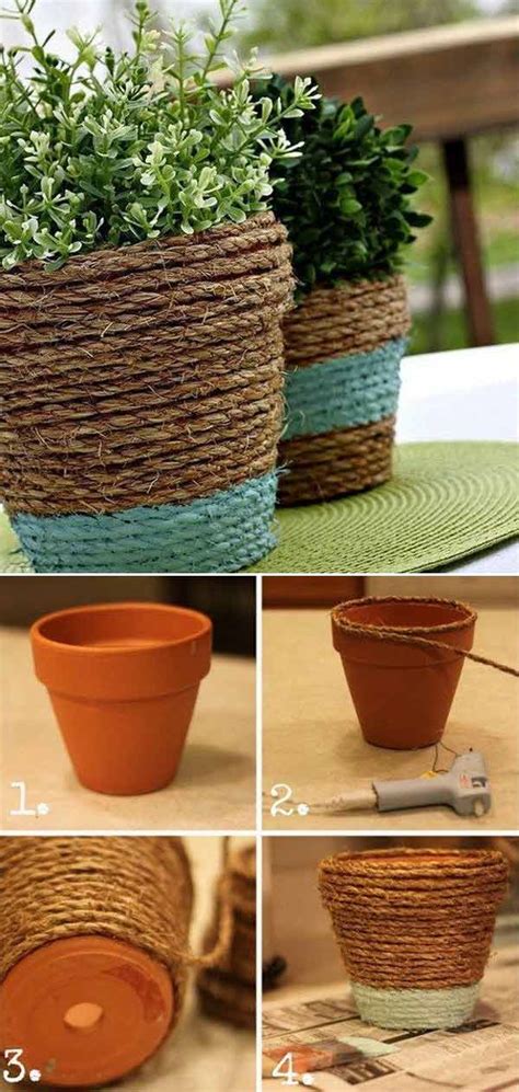 17 Cool Ways To Decorate Your Flower Pots