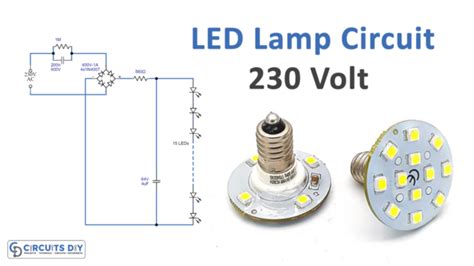 230v Led Lamp Circuit