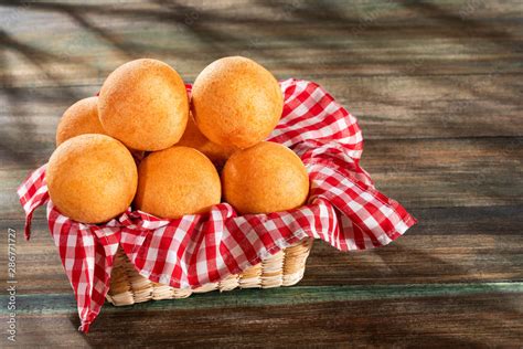 Traditional Colombian buñuelos (Deep Fried Cheese Bread) Stock Photo ...