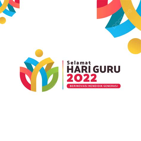 Gambar Logo Horizontal Hari Guru Nasional Membentuk Generasi 25