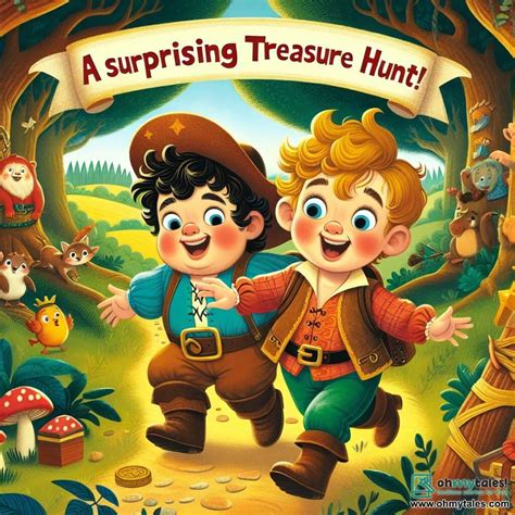 The Enchanted Treasure Hunt | Funny story | 9-10 years old | Funny ...