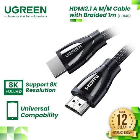 Jual Ugreen Kabel Hdmi 2.1 Cable - Kabel Hdmi Ugreen Hd140 - 1 M Di ...
