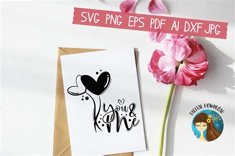 You And Me Svg Graphic By Araysvg · Creative Fabrica