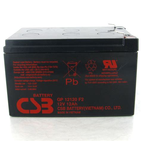CSB GP-12120F2 12V 12Ah Battery