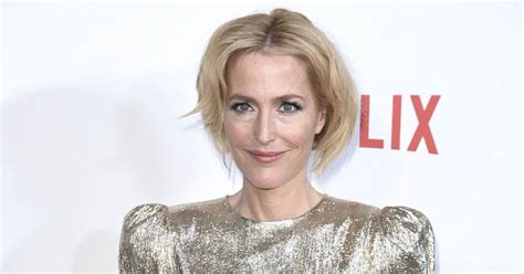 Gillian Anderson Lors De La Premi Re De La Saison De La S Rie T L Vis E Netflix Sex Education