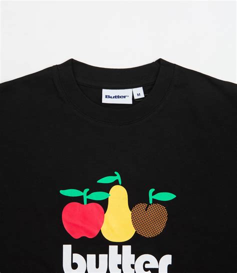 Butter Goods Orchard T Shirt Black Flatspot