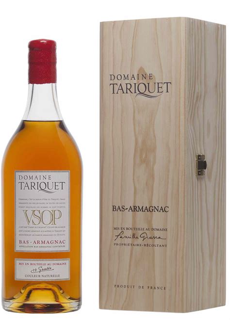 Domaine Du Tariquet Vsop Magnum Wooden Box Bas Armagnac