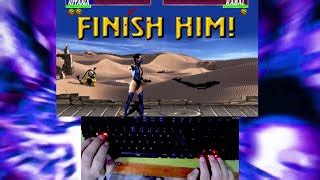 Ultimate Mortal Kombat Kitana Playthrough Test Doovi