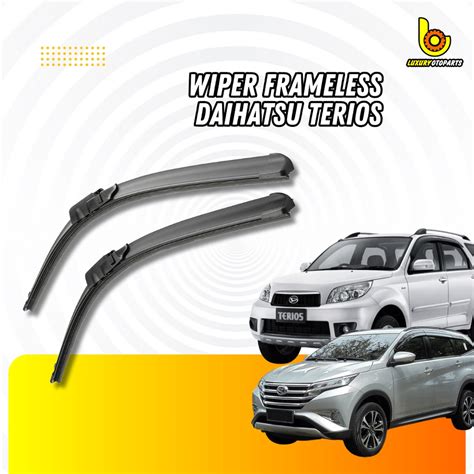 Jual Wiper Mobil Depan Frameless Daihatsu Terios All New Terios