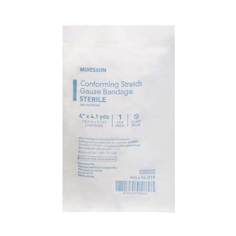 Buy Mckesson Conforming Stretch Gauze Bandages Sterile Pack Of