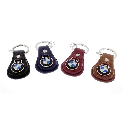 BMW Leather Teardrop Keychain - BMW.Click - Spare parts and Accessories