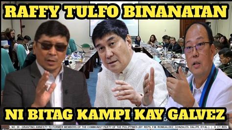 Sen Raffy Tulfo Binanatan Ni Bitag Ben Tulfo Youtube