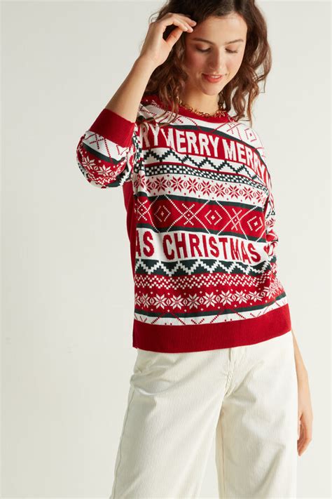 Unisex Long Sleeve Christmas Jumper Cardigans And Jumpers Women