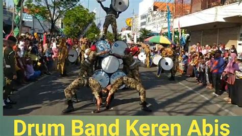 Parade Drum Band Amni Semarang Keren Abis Youtube