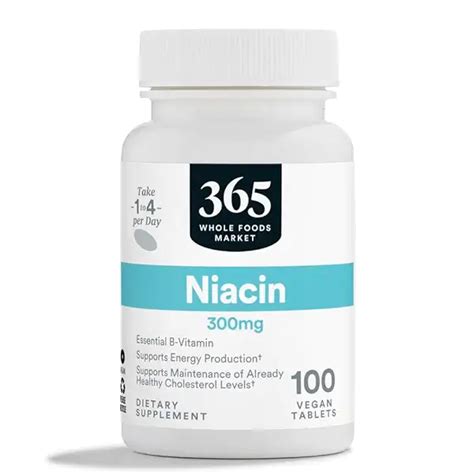 Niacin 300 MG, 100 CT | Shipped to You | Whole Foods Market