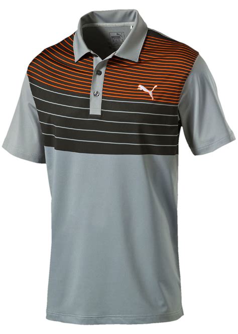 Puma Golf Mens Gotime Swoop Polo Shirt Golfonline