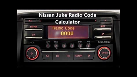 Radio Code For Nissan