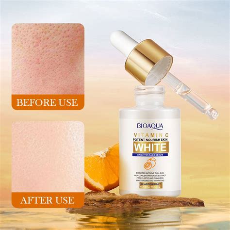 Bioaqua Vitamin C White Brighten Face Serum 30ml Bioaqua Pakistan