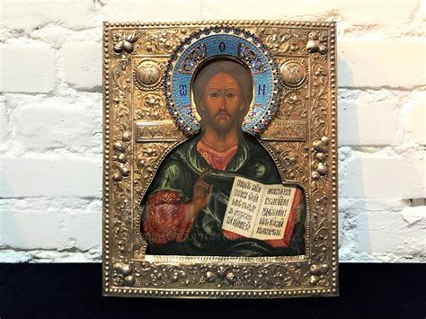 Антикварные иконы - Икона Господь Вседержитель