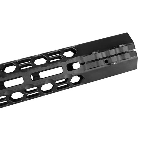 Ar 10 Lr 308 Handguard Ultra Light And Slim With Barrel Nut 15 Inch Ohhunt