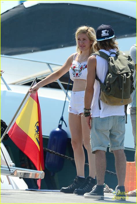 Ellie Goulding Flaunts Bikini Bod While Cozying Up To Dougie Poytner In