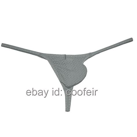 Buy Men G String Thong Stretchy Breathing Pouch T Back Mini Cheeky Bikini Jockstrap Online At