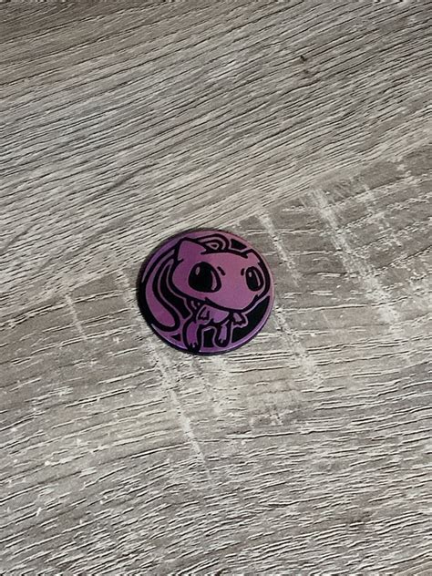Mavin Pokemon Mew Coin Pink Official Tcg