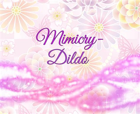 Mimicry Anime Inspired Dildo Etsy